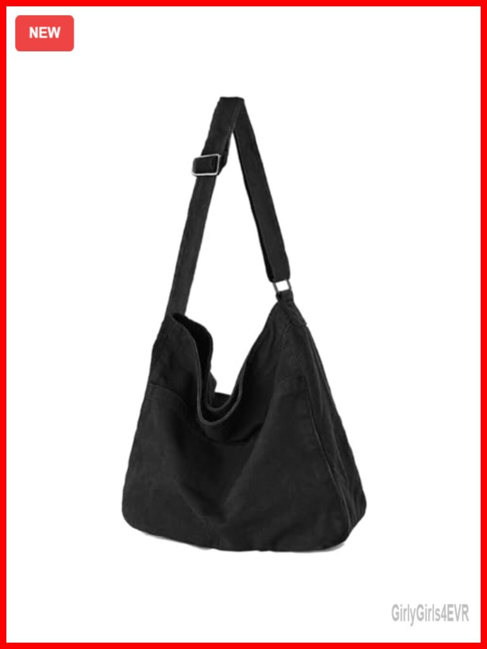 Canvas Crossbody Shoulder Bag Hobo Tote Travel Laptop Work Purse